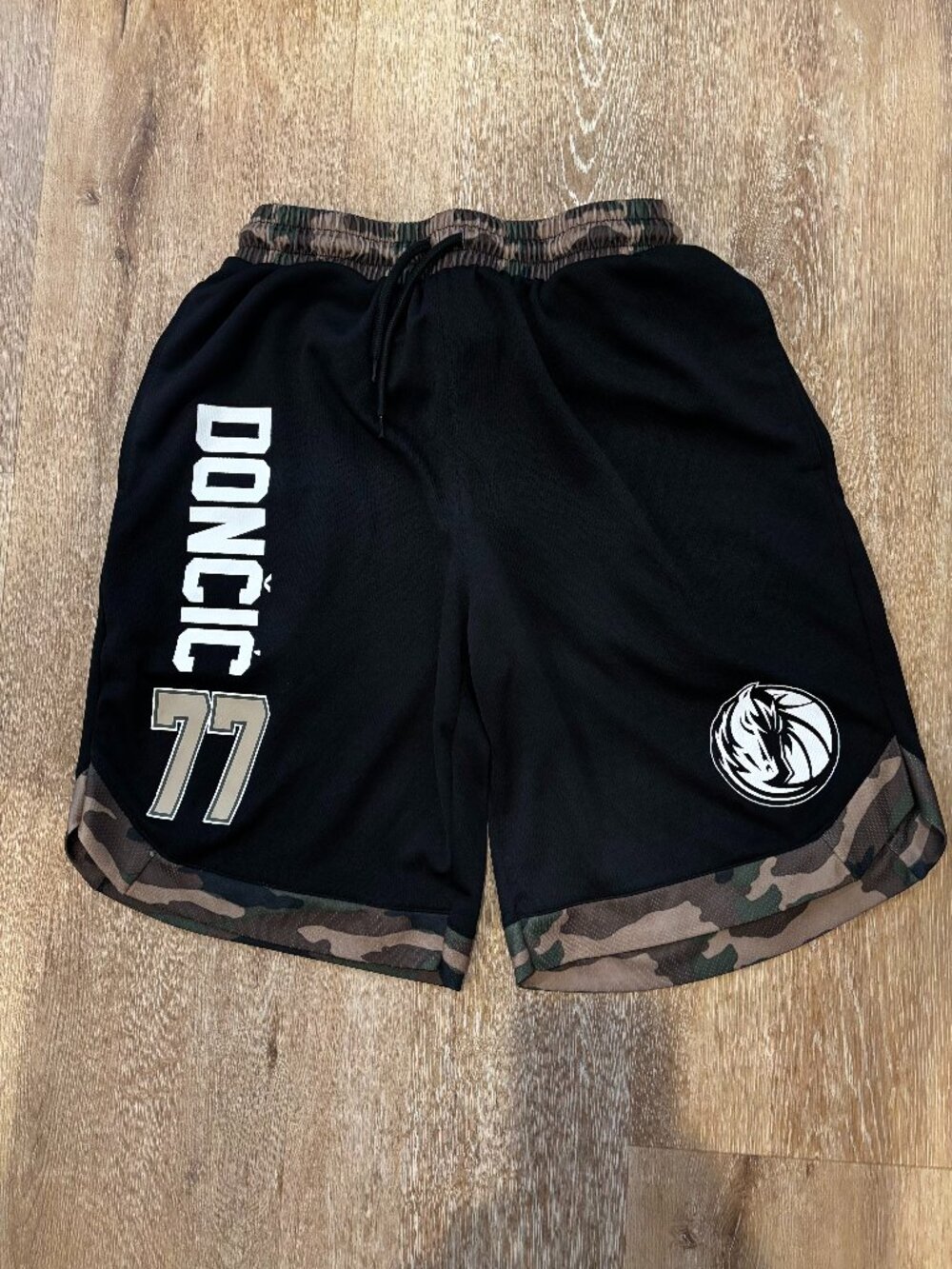 NBA Luka Dončić 77 Camo Shorts